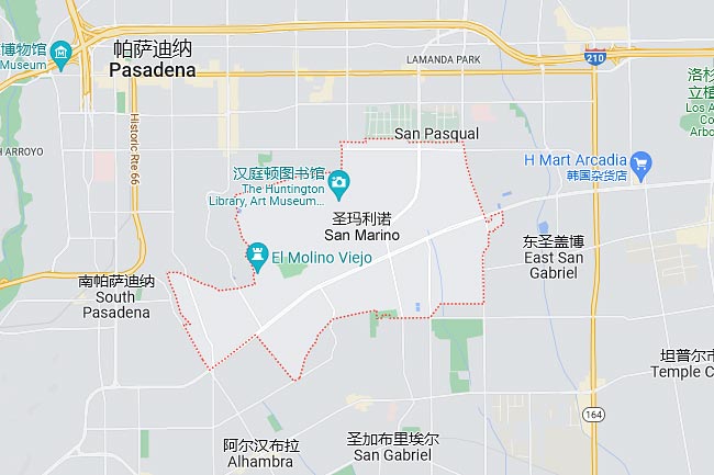 圣玛力诺房产,加州San Marino买房